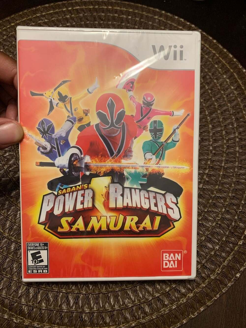 Saban's Power Rangers Samurai Nintendo Wii Game Complete Sealed